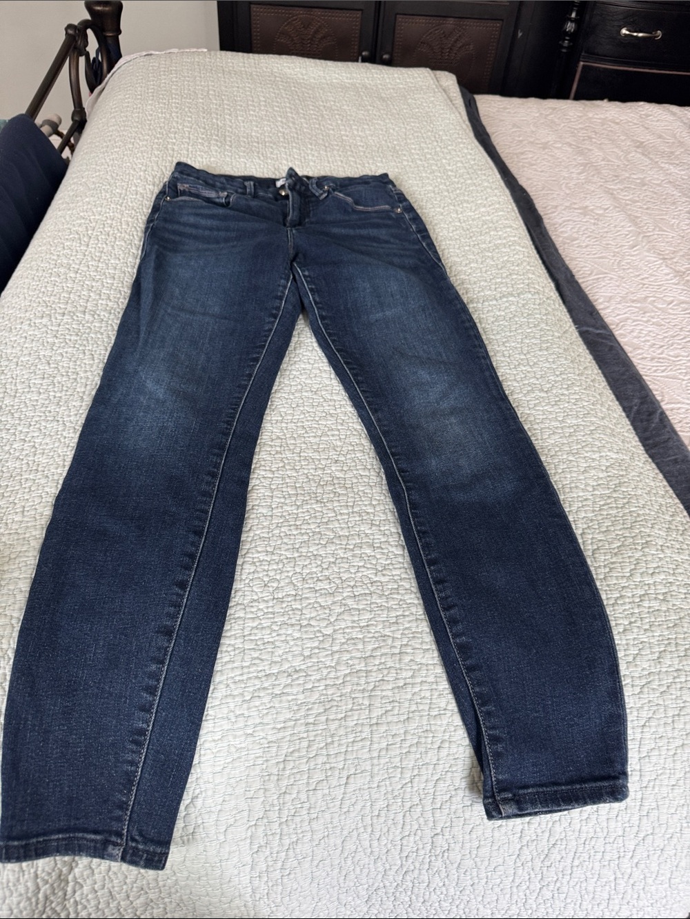 Good American Dark Indigo Skinny Jeans